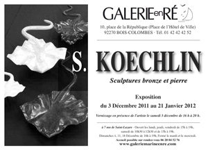 Sylvie Koechlin expose à Bois-Colombe